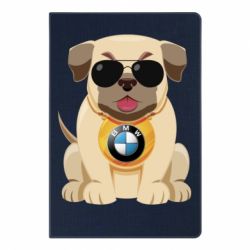 Блокнот з принтом Dog with a collar BMW