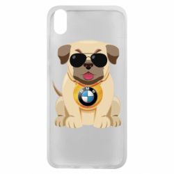 Чохол для Xiaomi Redmi 7A Dog with a collar BMW - PrintSalon
