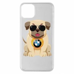 Чохол для iPhone 11 Pro Max Dog with a collar BMW - PrintSalon