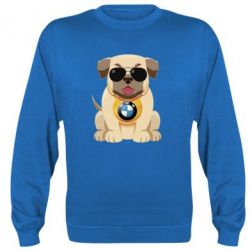 Cвитшот Dog with a collar BMW