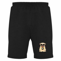 Чоловічі шорти Dog with a collar BMW - PrintSalon