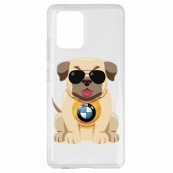 Чохол для Samsung S10 Lite Dog with a collar BMW - PrintSalon
