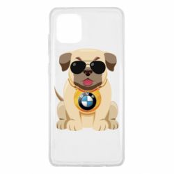 Чохол для Samsung Note 10 Lite Dog with a collar BMW - PrintSalon
