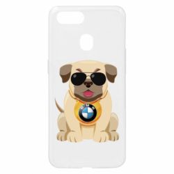 Чохол для Oppo A5s / A12Dog with a collar BMW - PrintSalon