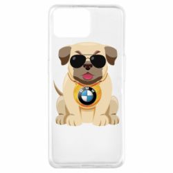 Чохол для Oppo A73Dog with a collar BMW - PrintSalon
