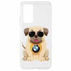 Чохол для Xiaomi Mi 10T / 10T Pro Dog with a collar BMW - PrintSalon