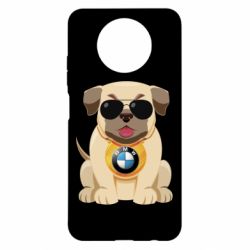 Чохол для Xiaomi Redmi Note 9 5G/Redmi Note 9T Dog with a collar BMW - PrintSalon