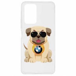 Чохол для Xiaomi Redmi Note 10 Pro Dog with a collar BMW