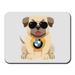 Коврик для мыши Dog with a collar BMW
