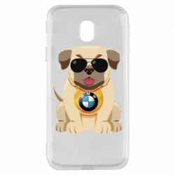 Чохол для Samsung J3 2017 Dog with a collar BMW - PrintSalon
