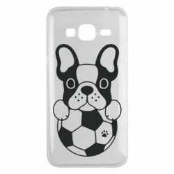 Чехол для Samsung J3 2016 Dog with ball - PrintSalon