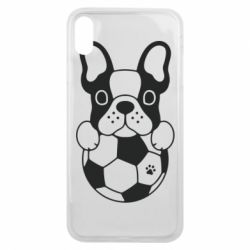 Чехол для iPhone Xs Max Dog with ball - PrintSalon