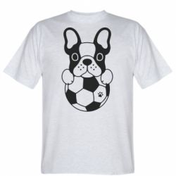 Мужская футболка Stedman Dog with ball-PrintSalon Мужская футболка Stedman Dog with ball