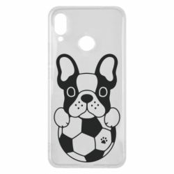 Чехол для Huawei P Smart Plus 2018 Dog with ball - PrintSalon
