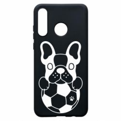 Чехол для Huawei P30 Lite Dog with ball - PrintSalon