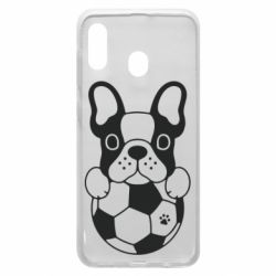 Чехол для Samsung A30 Dog with ball - PrintSalon