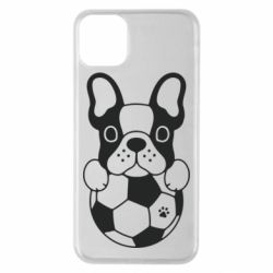 Чехол для iPhone 11 Pro Max Dog with ball - PrintSalon