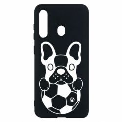 Чехол для Samsung M40 Dog with ball - PrintSalon