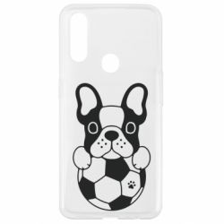 Чехол для Oppo A31 Dog with ball - PrintSalon
