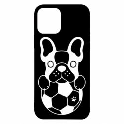 Чехол для iPhone 12 Dog with ball - PrintSalon