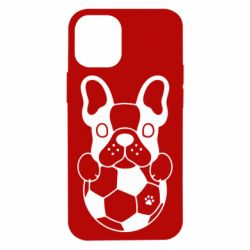 Чехол для iPhone 12 mini Dog with ball - PrintSalon