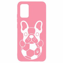 Чехол для Samsung A02s/M02s Dog with ball - PrintSalon