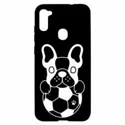 Чехол для Samsung A11/M11 Dog with ball - PrintSalon