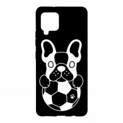 Чехол для Samsung A42 5G Dog with ball - PrintSalon