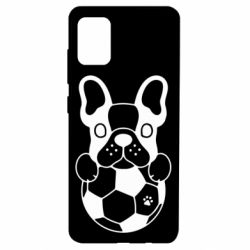 Чехол для Samsung A51 Dog with ball - PrintSalon