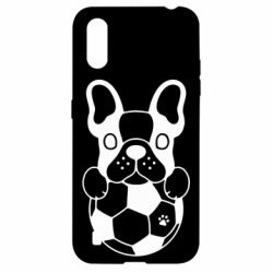 Чехол для Samsung A01/M01 Dog with ball