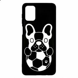 Чехол для Samsung M51 Dog with ball - PrintSalon
