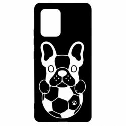 Чехол для Samsung S10 Lite Dog with ball - PrintSalon