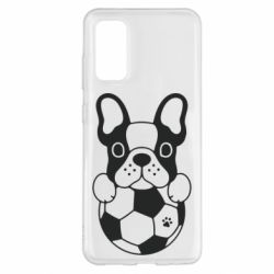 Чехол для Samsung S20 Dog with ball - PrintSalon