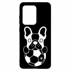 Чехол для Samsung S20 Ultra Dog with ball - PrintSalon