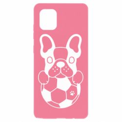 Чехол для Samsung Note 10 Lite Dog with ball - PrintSalon