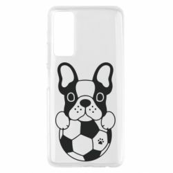 Чехол для Huawei P Smart 2021 Dog with ball - PrintSalon