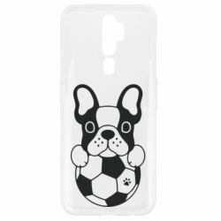Чехол для Oppo A5/A9 2020 Dog with ball - PrintSalon