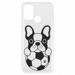 Чехол для Oppo A53/A32/A33 Dog with ball