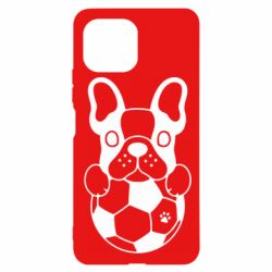 Чехол для Xiaomi Mi11 Lite Dog with ball - PrintSalon