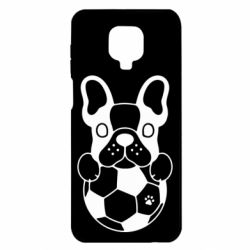 Чехол для Xiaomi Redmi Note 9S/9Pro/9Pro Max Dog with ball - PrintSalon