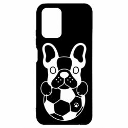 Чехол для Xiaomi Redmi Note 10 Dog with ball - PrintSalon