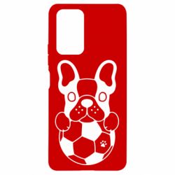 Чехол для Xiaomi Redmi Note 10 Pro Dog with ball - PrintSalon