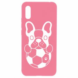 Чехол для Xiaomi Redmi 9a Dog with ball - PrintSalon