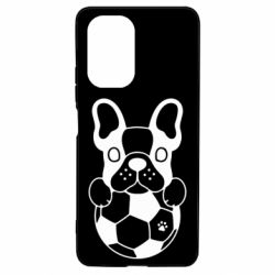 Чехол для Xiaomi Poco F3/K40 Dog with ball