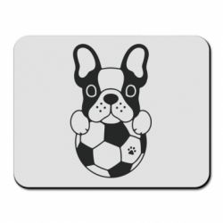 Коврик для мыши Dog with ball - PrintSalon