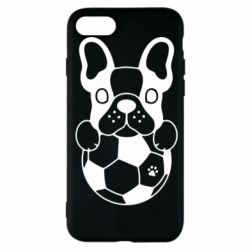 Чехол для iPhone 7 Dog with ball - PrintSalon