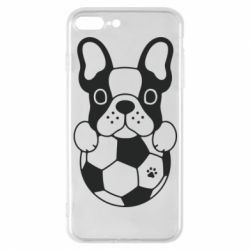 Чехол для iPhone 7 Plus Dog with ball - PrintSalon