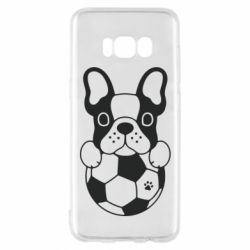 Чехол для Samsung S8 Dog with ball - PrintSalon