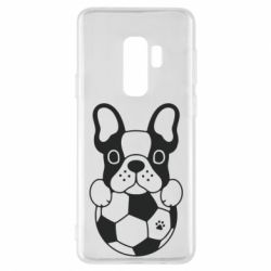 Чехол для Samsung S9+ Dog with ball - PrintSalon