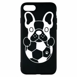 Чехол для iPhone 8 Dog with ball - PrintSalon